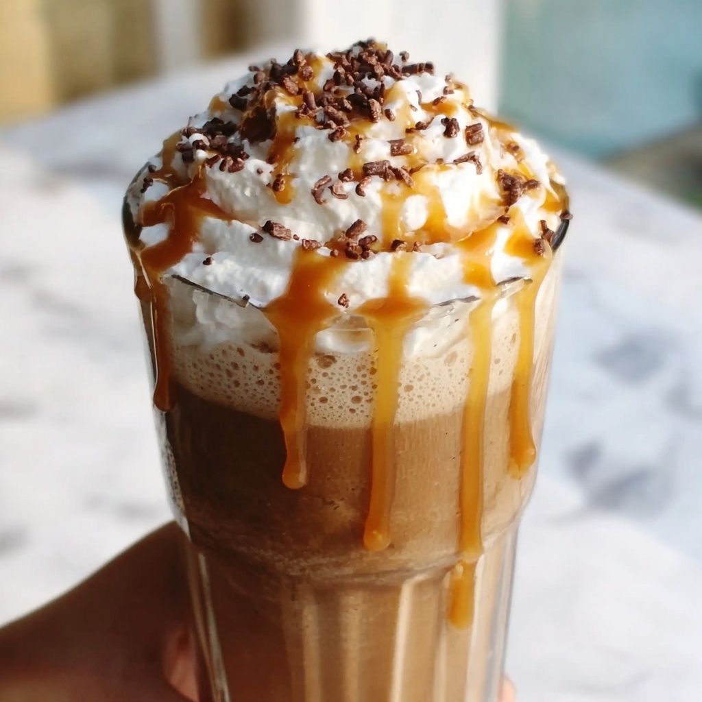 Caramel Iced Coffee Protein Shake Recipe - Recipe Image