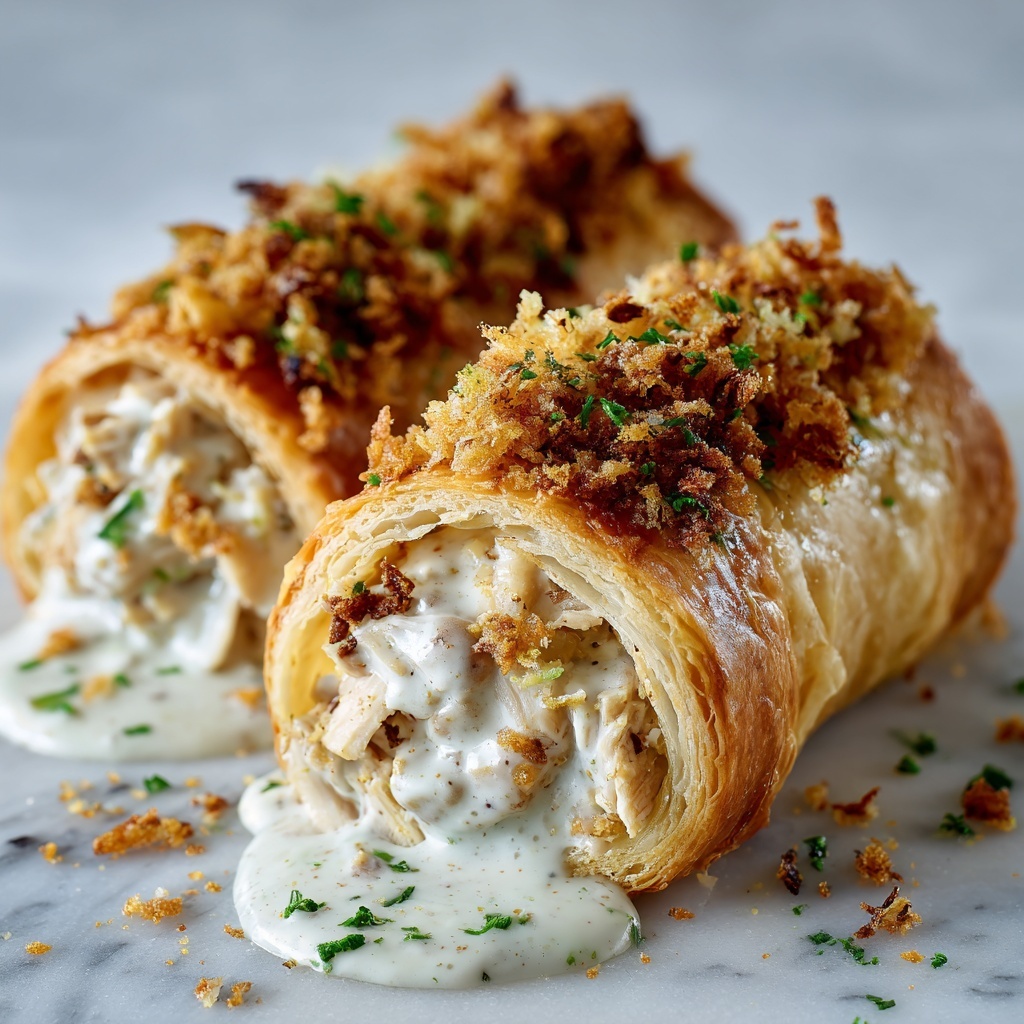 Irresistible Chicken Pillows Recipe - Recipe Image