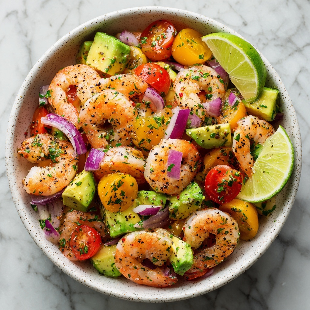Shrimp Avocado Salad: A Creamy Delight for Every Occasion Recipe - Recipe Image