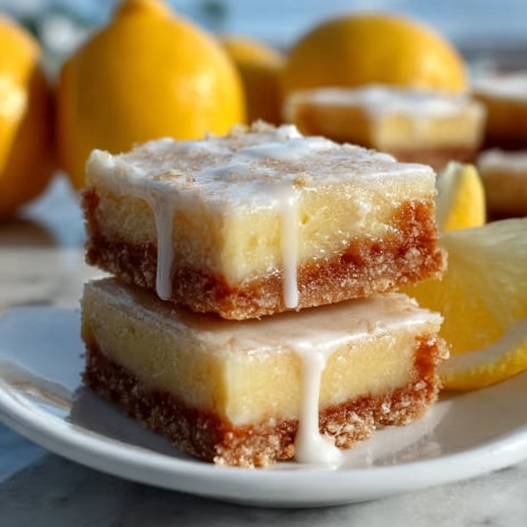 Lemon Blondies Recipe - Recipe Image