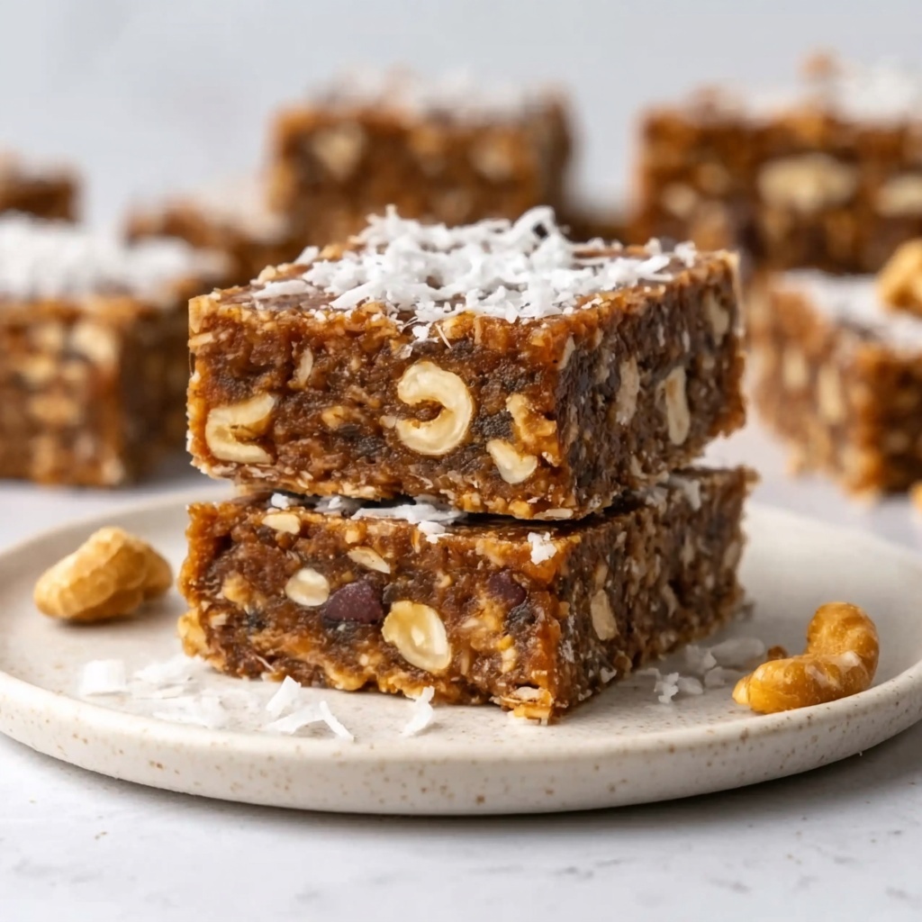 Delicious & Nourishing Date & Nut Energy Bars Recipe - Recipe Image