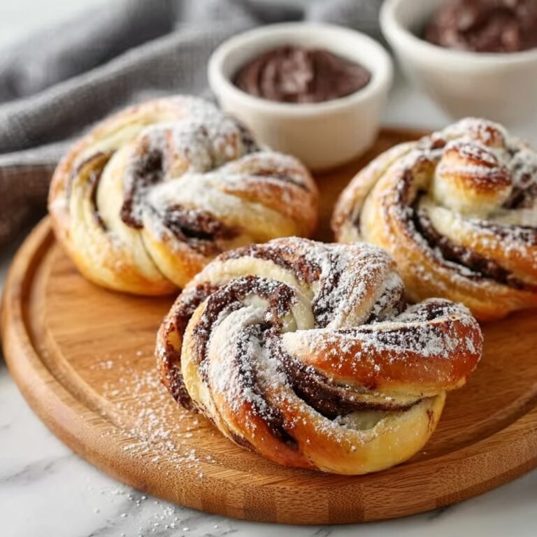 Nutella Puff Pastries Recipe