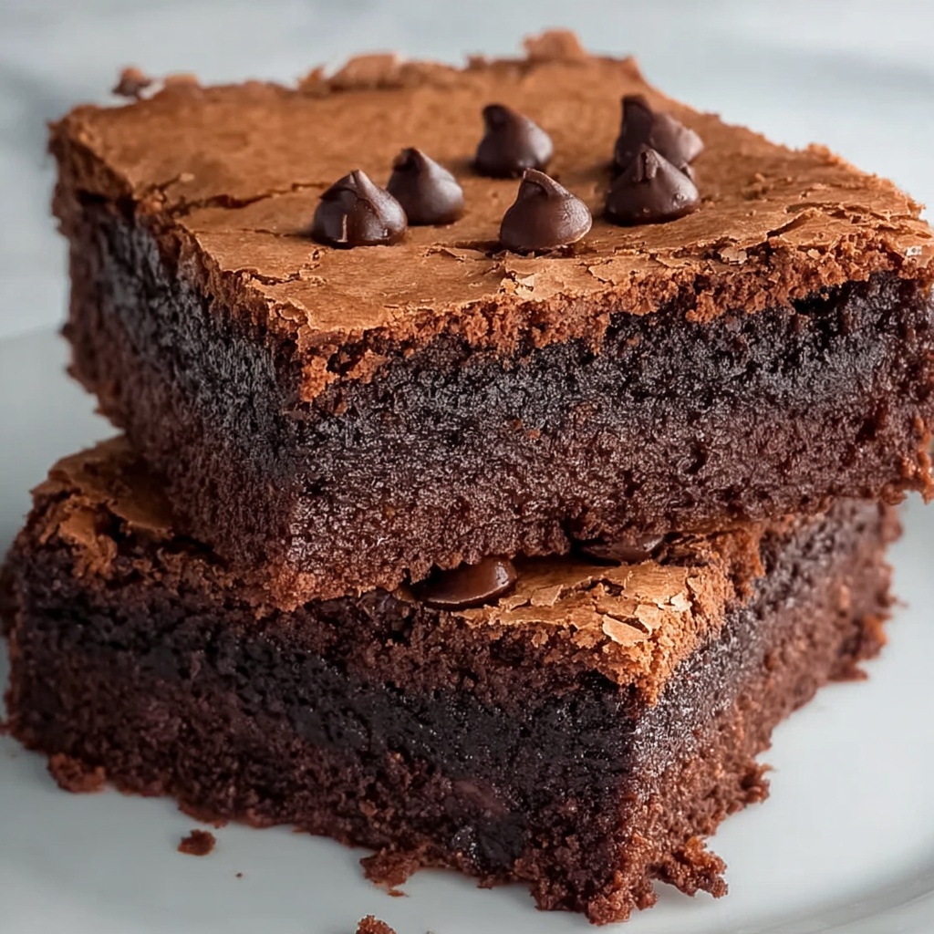 Delicious Zero-Sugar Greek Yogurt Brownies : Healthy Treat Recipe - Recipe Image