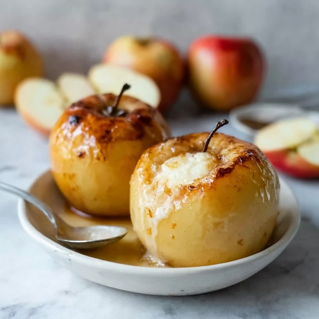 Almond Butter Baked Apples Recipe - Recipe Image