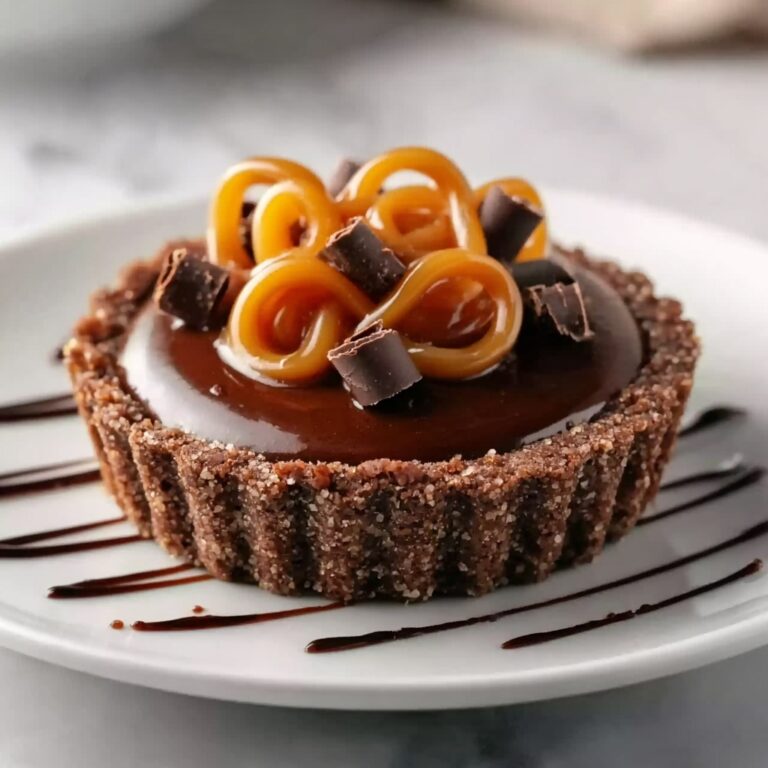 Salted Caramel Chocolate Tart Recipe