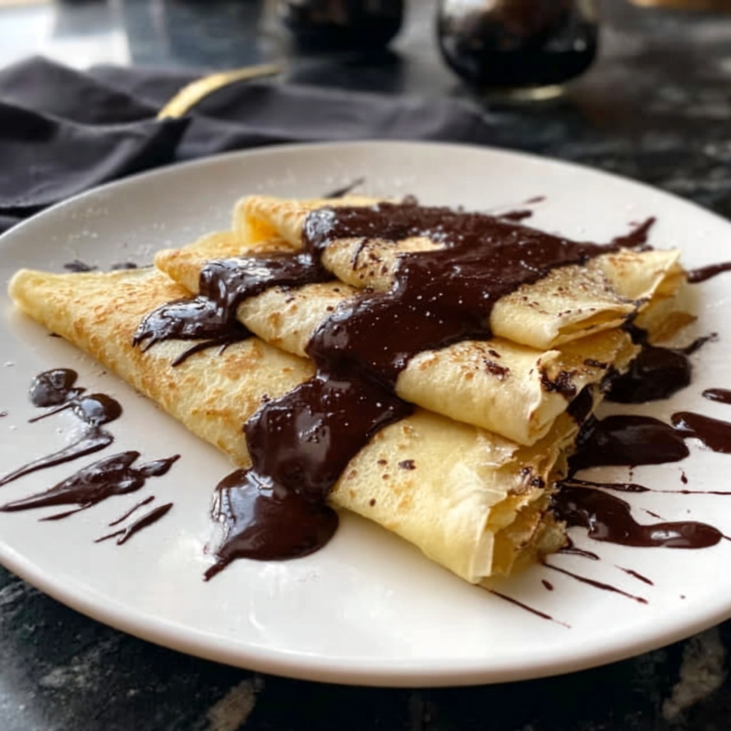Boston Cream Pie Crêpes Recipe - Recipe Image