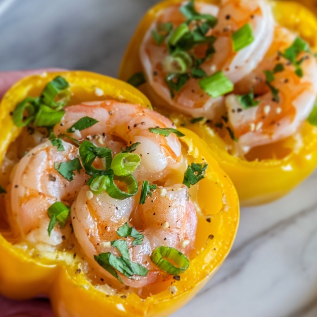 Bang Bang Shrimp Stuffed Mini Bell Peppers Recipe - Recipe Image