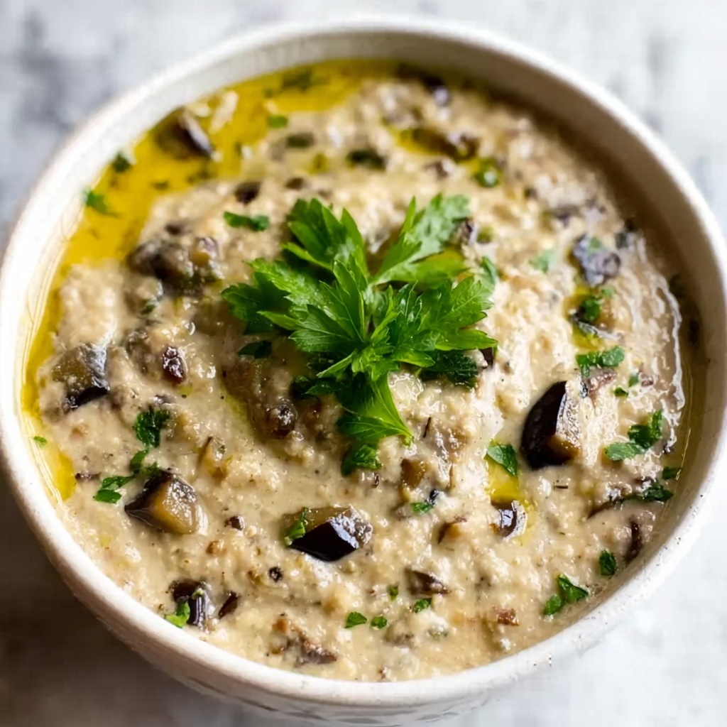 Melitzanosalata (Greek Eggplant Dip) Recipe - Recipe Image