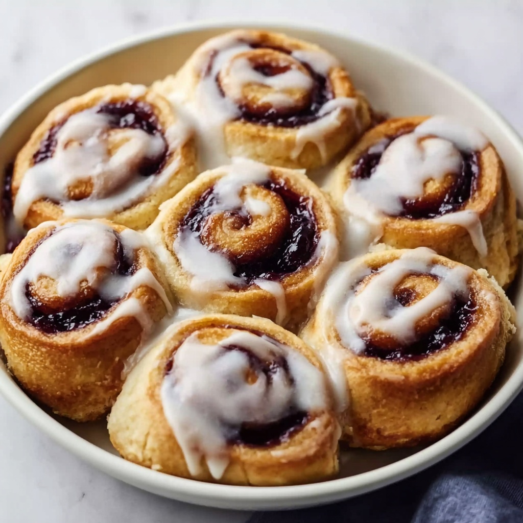 Blueberry Cinnamon Rolls Recipe - Recipe Image