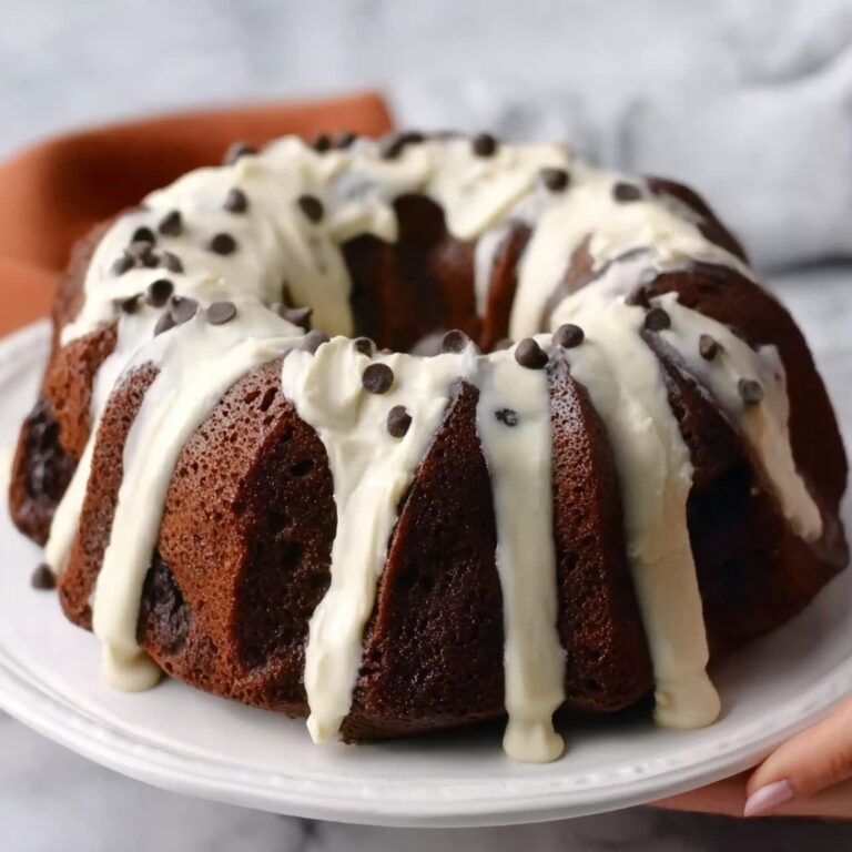 Chocolate-Vanilla Swirl Bundt Cake Recipe