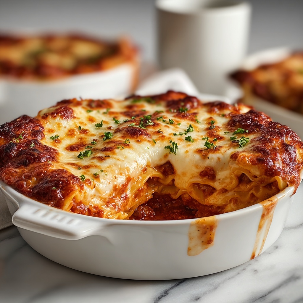 Cheesy Garlic Bread Lasagna Soup Recipe - Recipe Image