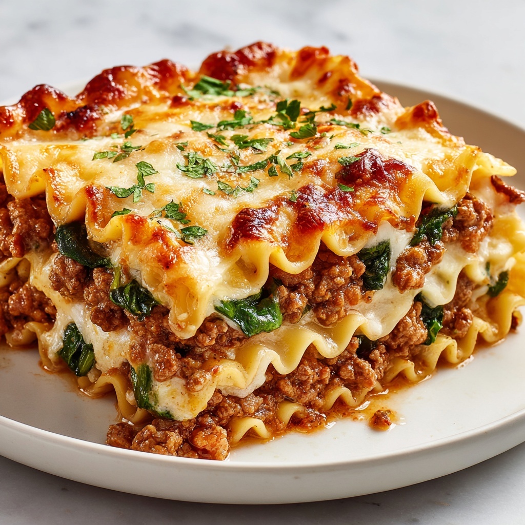 Mushroom and Spinach Lasagna Rolls Recipe - Recipe Image