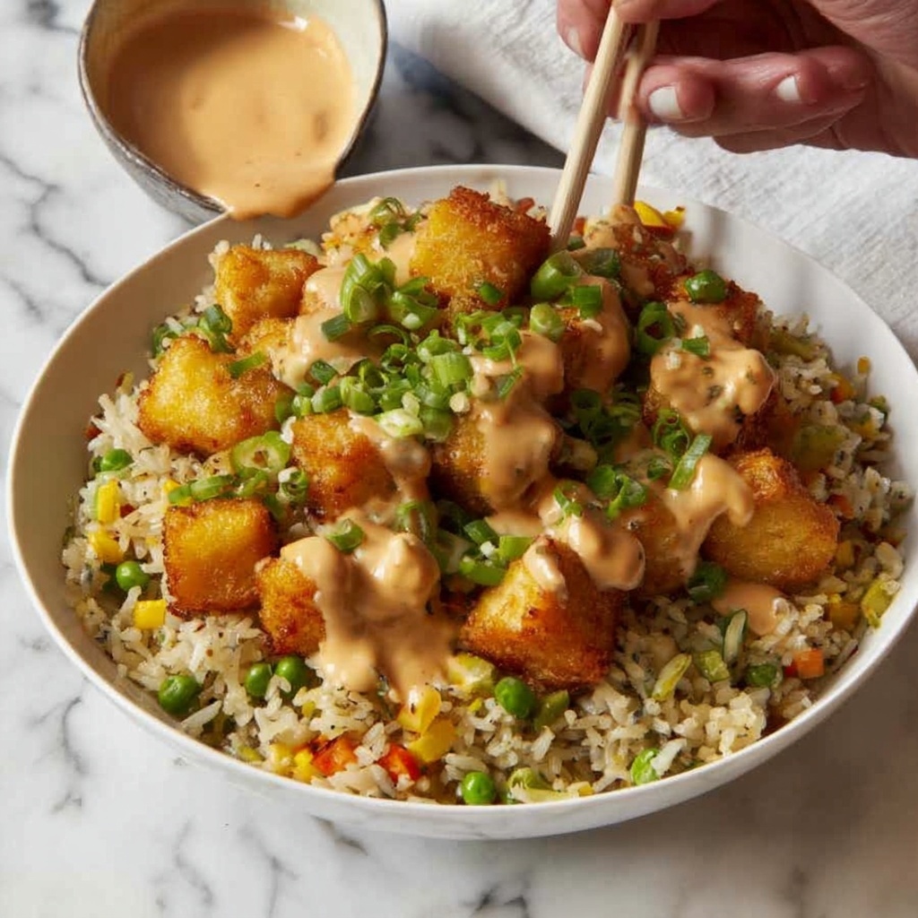 Bang Bang Chicken Fried Rice Recipe - Recipe Image