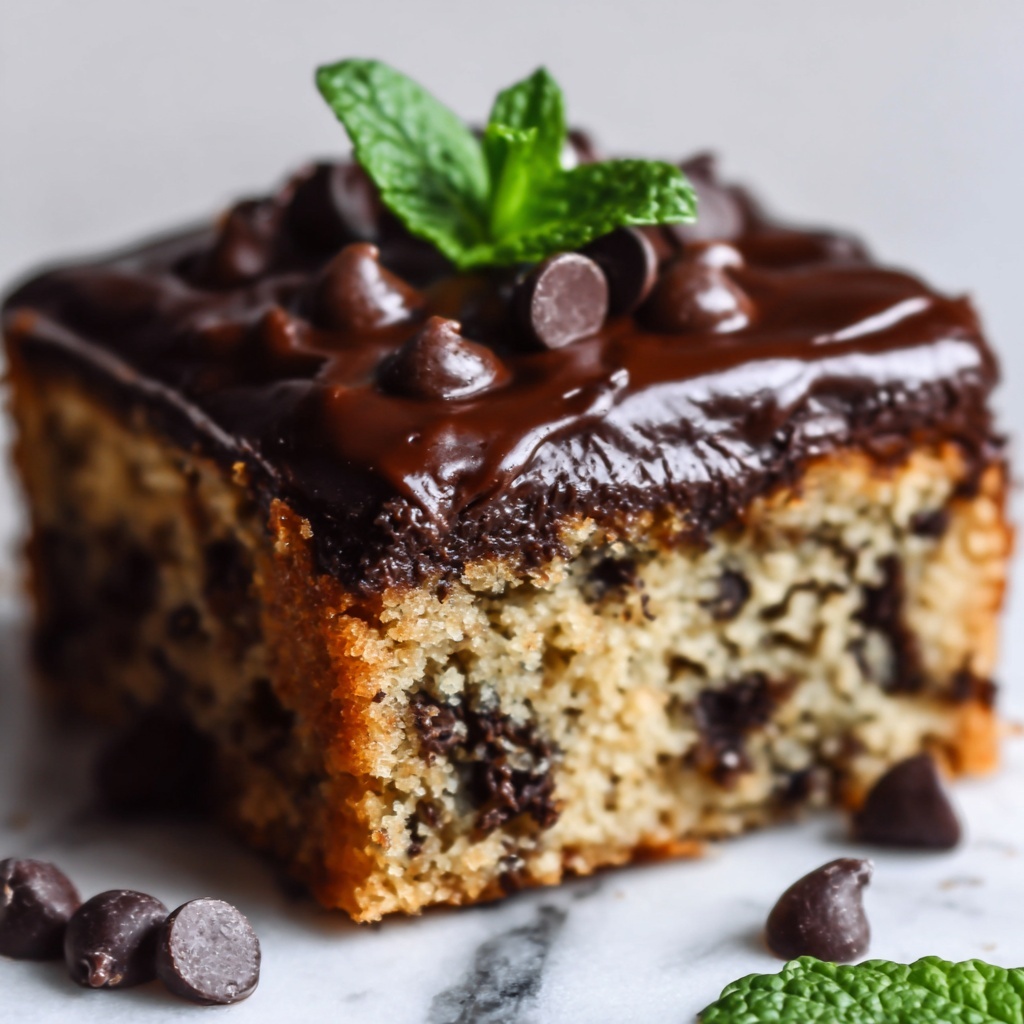 Chocolate Chip Banana Cake Recipe - Recipe Image
