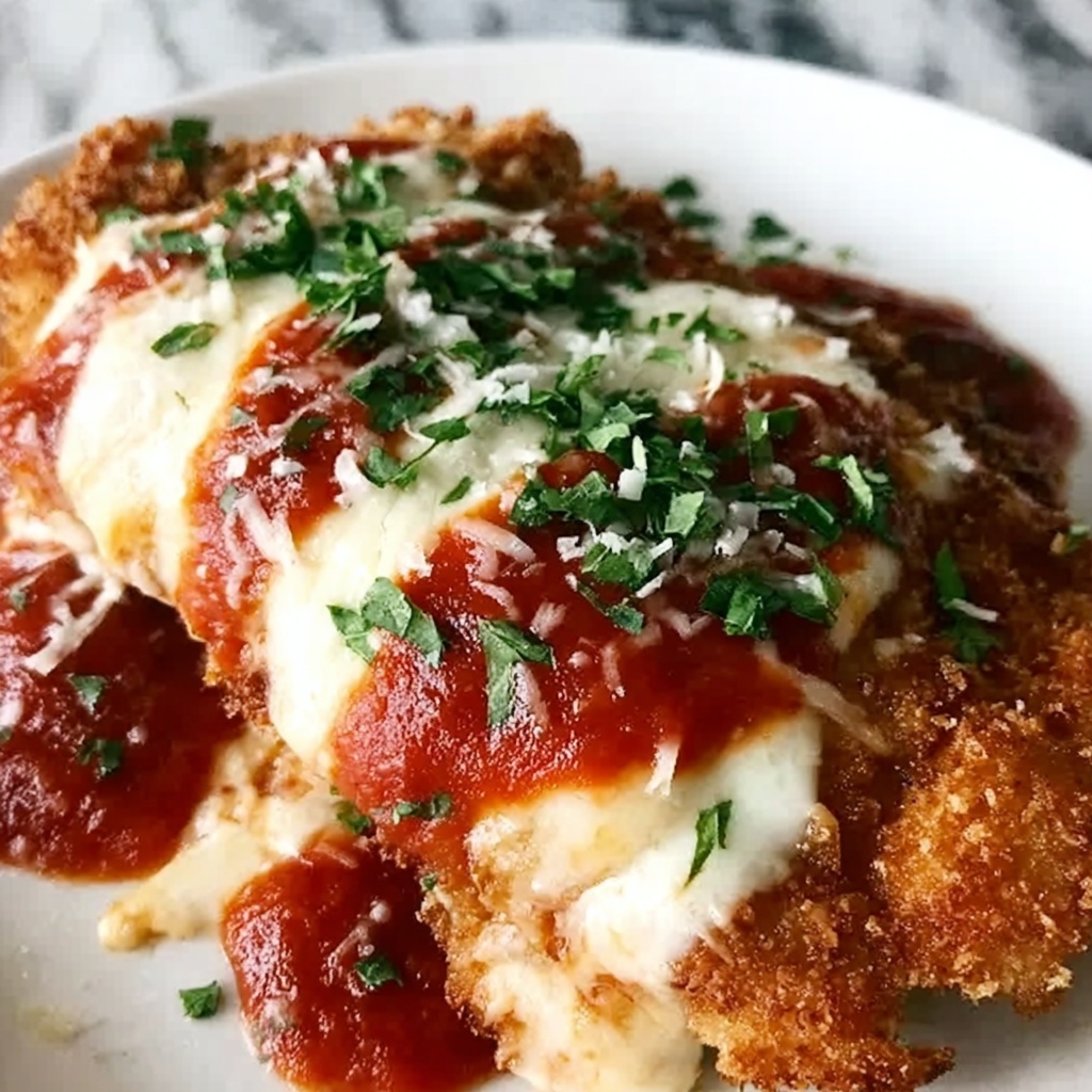 Crispy Chicken Parmesan Recipe - Recipe Image