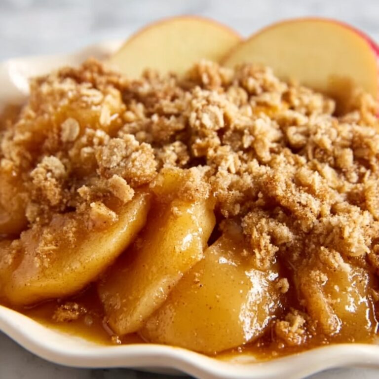 Old Fashioned Easy Apple Crisp Recipe