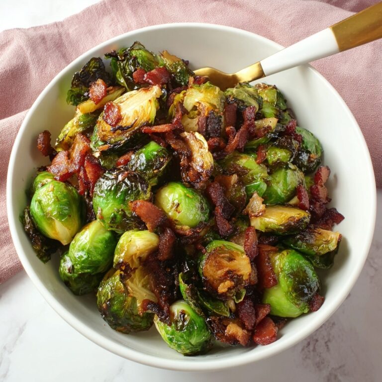 Caramelized Brussels Sprouts with Bacon Jam Recipe