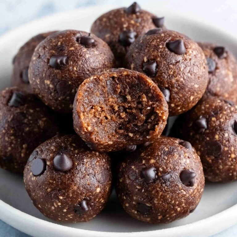 No-Bake Brownie Protein Bites Recipe