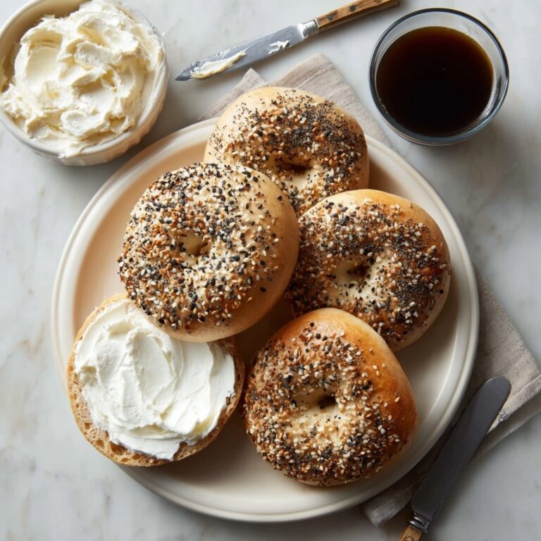 Protein Cottage Cheese Bagels in the Air Fryer Recipe