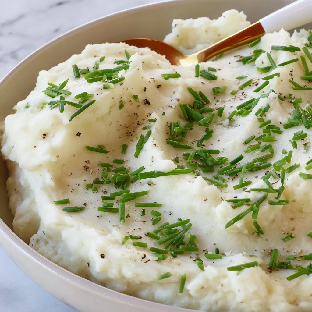 Creamy Boursin Mashed Potatoes Recipe - Recipe Image