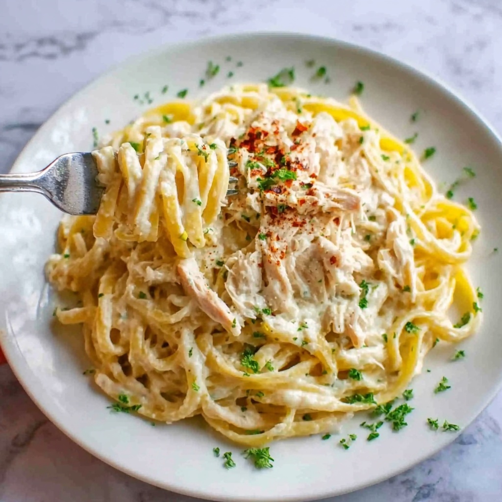 Crock Pot Chicken Alfredo Recipe - Recipe Image