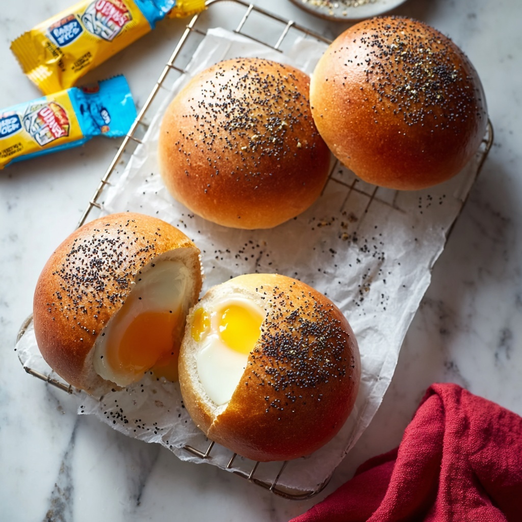 Freezer-Friendly Ham, Egg, and Cheese Bagel Bombs Recipe - Recipe Image