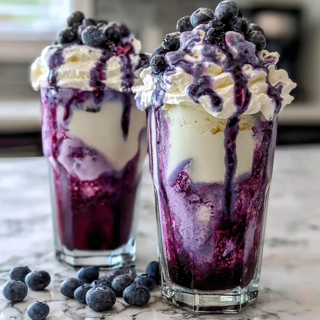 Blueberry Muffin Dirty Soda Recipe - Recipe Image