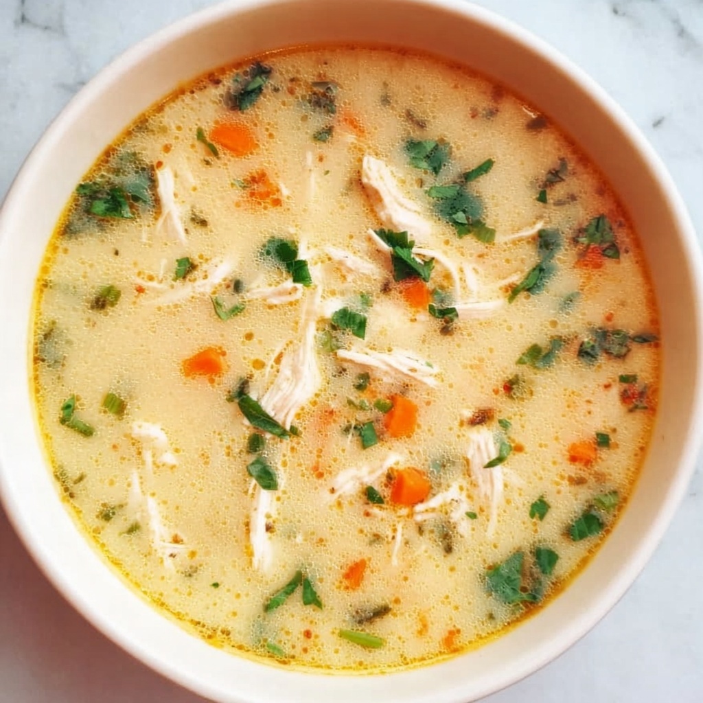 Coconut Cilantro Chicken Soup Recipe - Recipe Image