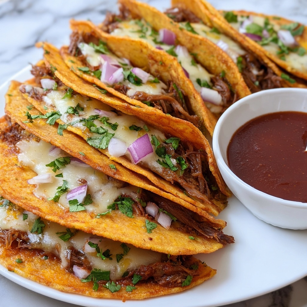 Quesabirria Tacos Recipe - Recipe Image