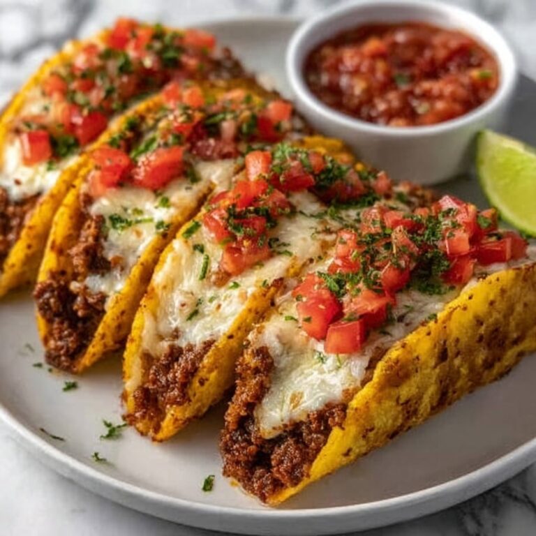 Oven Baked Cheesy Tacos Recipe