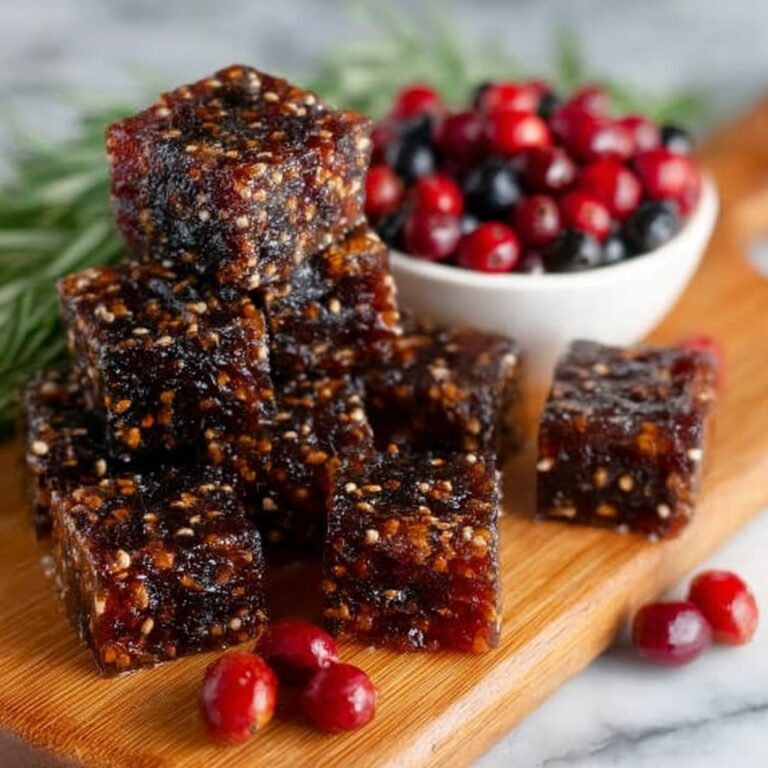 Cranberry-Studded Pemmican Blocks Recipe