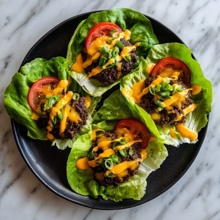 Easy Cheeseburger Lettuce Wraps Recipe – Your Low-Carb Twist Recipe