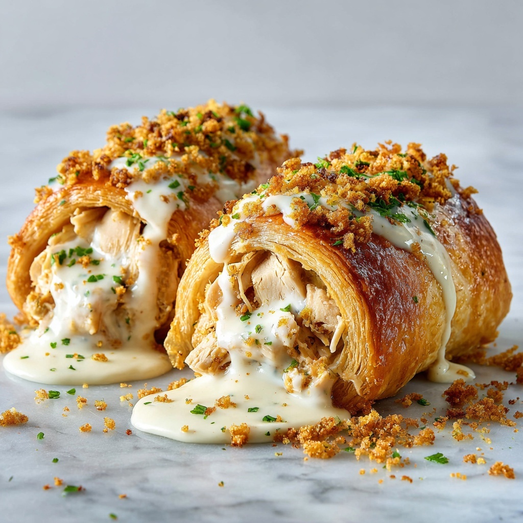 Irresistible Chicken Pillows Recipe - Recipe Image