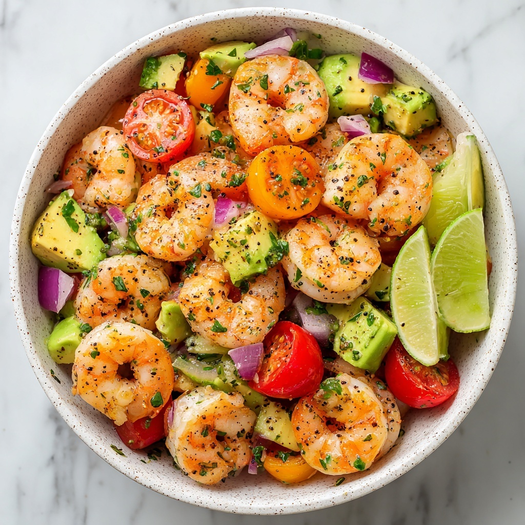 Shrimp Avocado Salad: A Creamy Delight for Every Occasion Recipe - Recipe Image