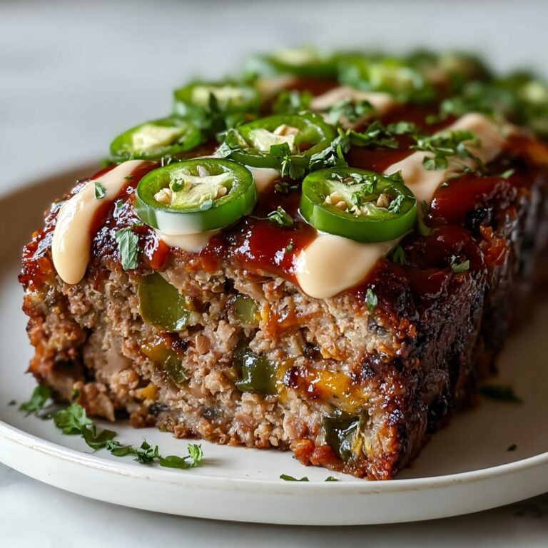 Zesty Spicy Jalapeño Popper Meatloaf – Comfort Food Reinvented Recipe