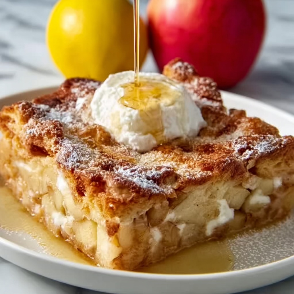 Apple Cinnamon French Toast Bake Recipe - Recipe Image