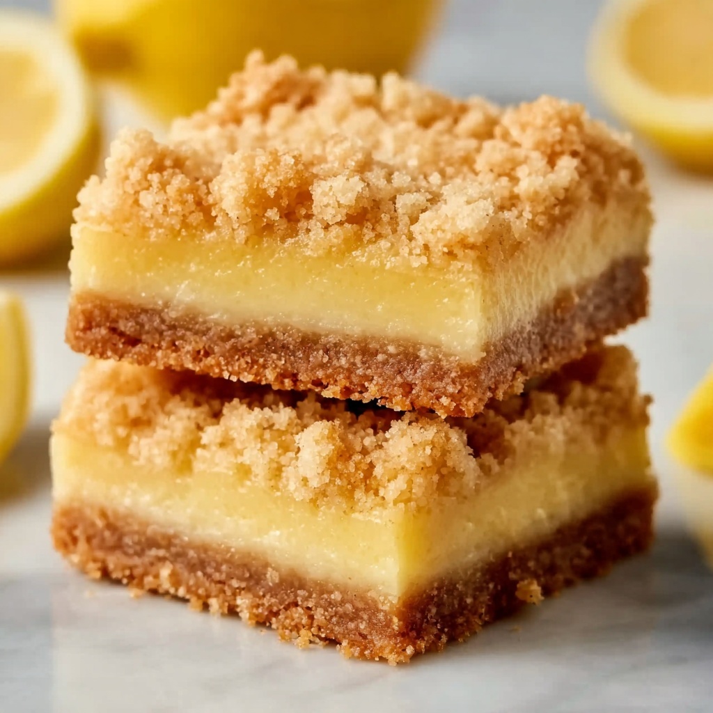 Homemade Lemon Crumb Bars Recipe - Recipe Image