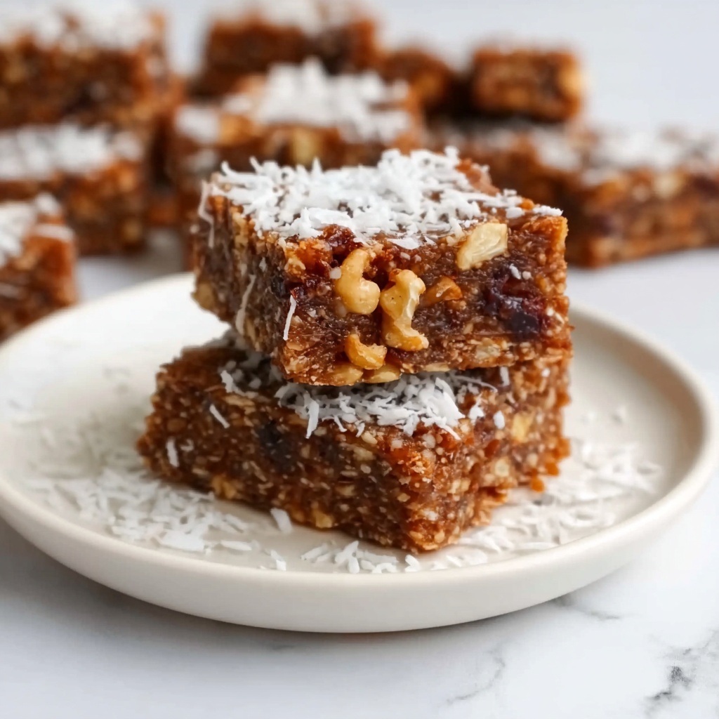 Delicious & Nourishing Date & Nut Energy Bars Recipe - Recipe Image