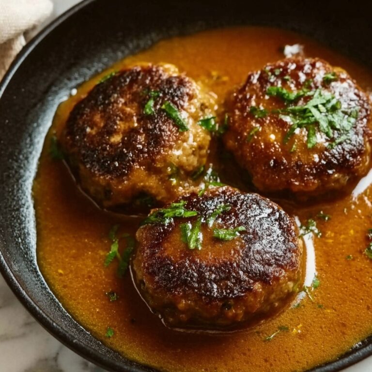 Slow-Cooked Turkey Salisbury Steak Recipe
