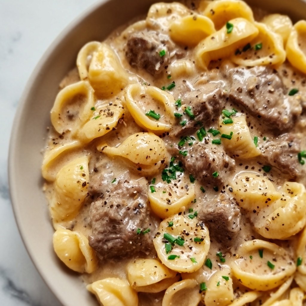 Philly Cheesesteak Tortellini Recipe - Recipe Image