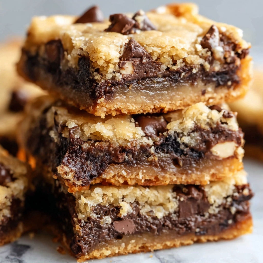 Gooey Chocolate Chip Cookie Bars Recipe - Recipe Image