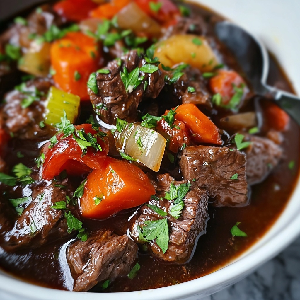 Crock Pot Pepper Steak Recipe - Recipe Image