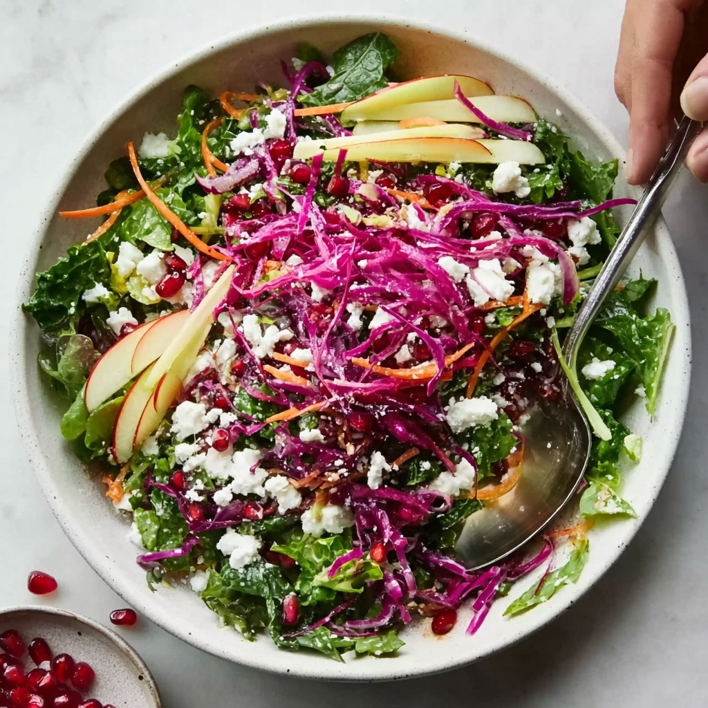 Winter Salad with Tangy Homemade Vinaigrette Recipe - Recipe Image
