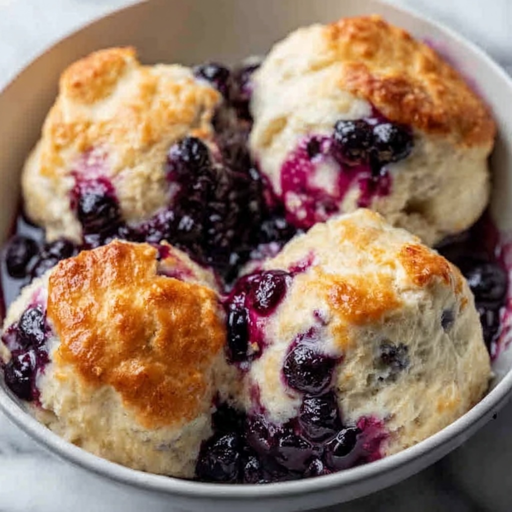 Blueberry Butter Swim Biscuits Recipe - Recipe Image