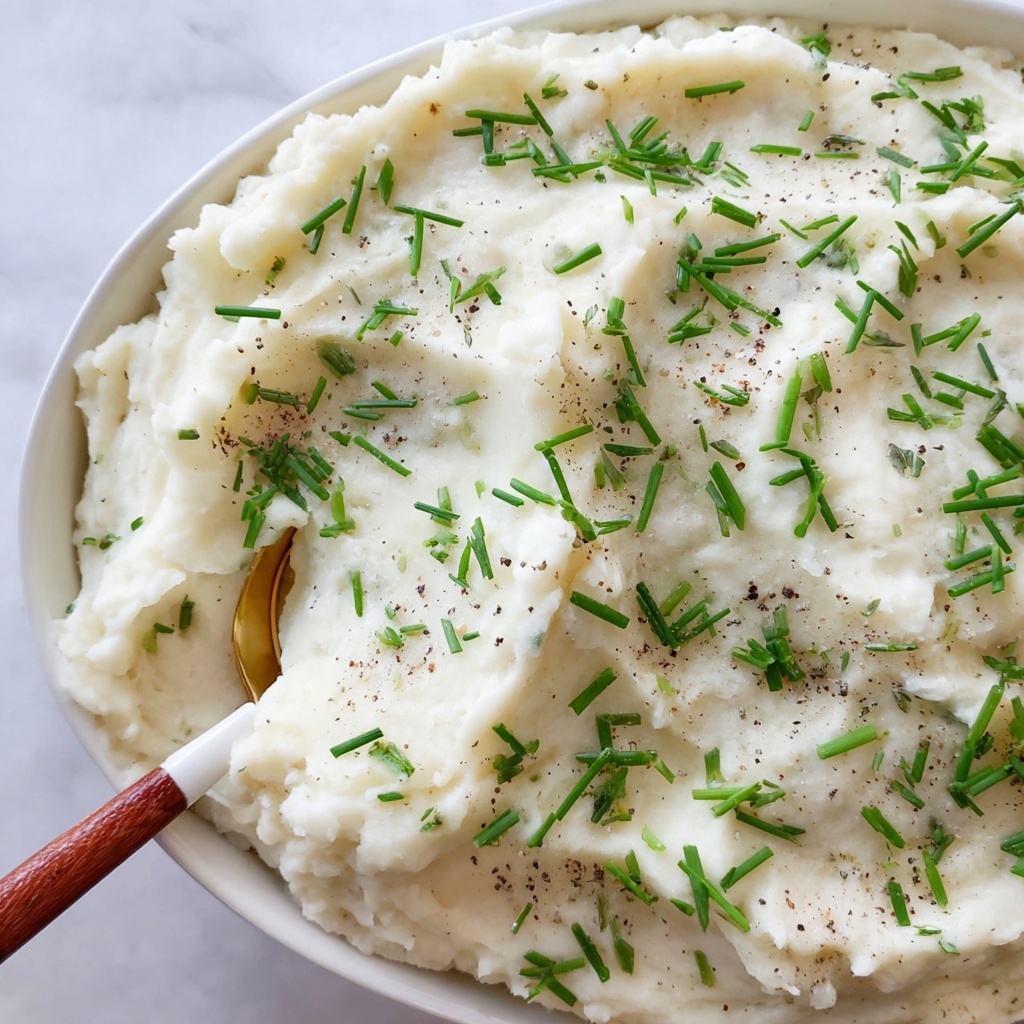 Creamy Boursin Mashed Potatoes Recipe - Recipe Image