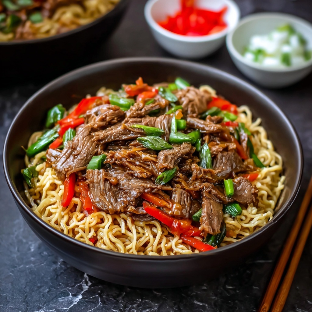 Delicious Beef Yakisoba Recipe: Quick, Customizable Delight Recipe - Recipe Image