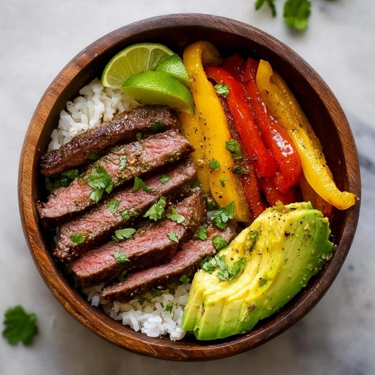 Low Carb Steak Fajita Bowl Recipe: Bold, Fresh & Flavor-Packed Recipe