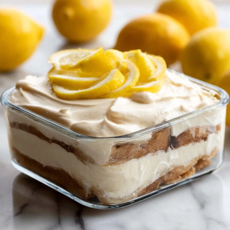 Lemon Limoncello Tiramisu Recipe