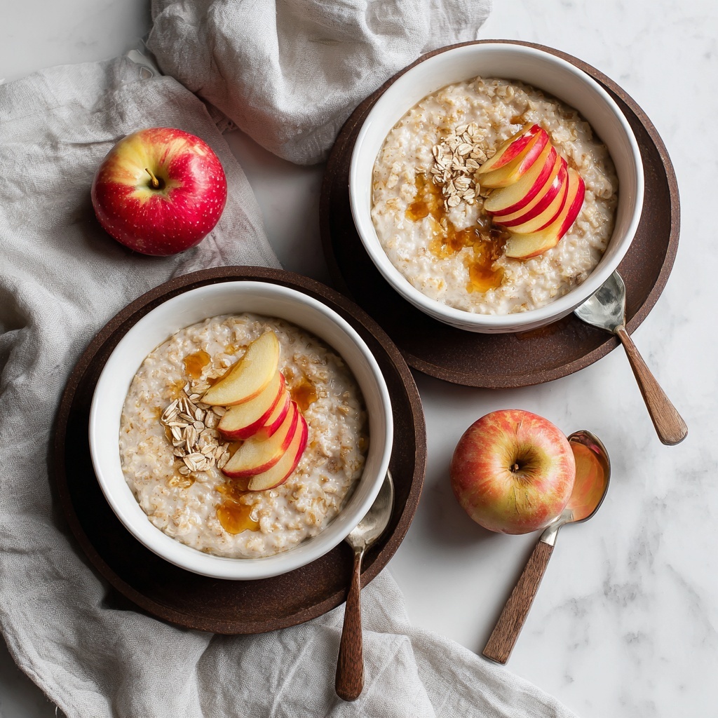 Caramel Apple Oatmeal: A Cozy Fall Breakfast Recipe - Recipe Image