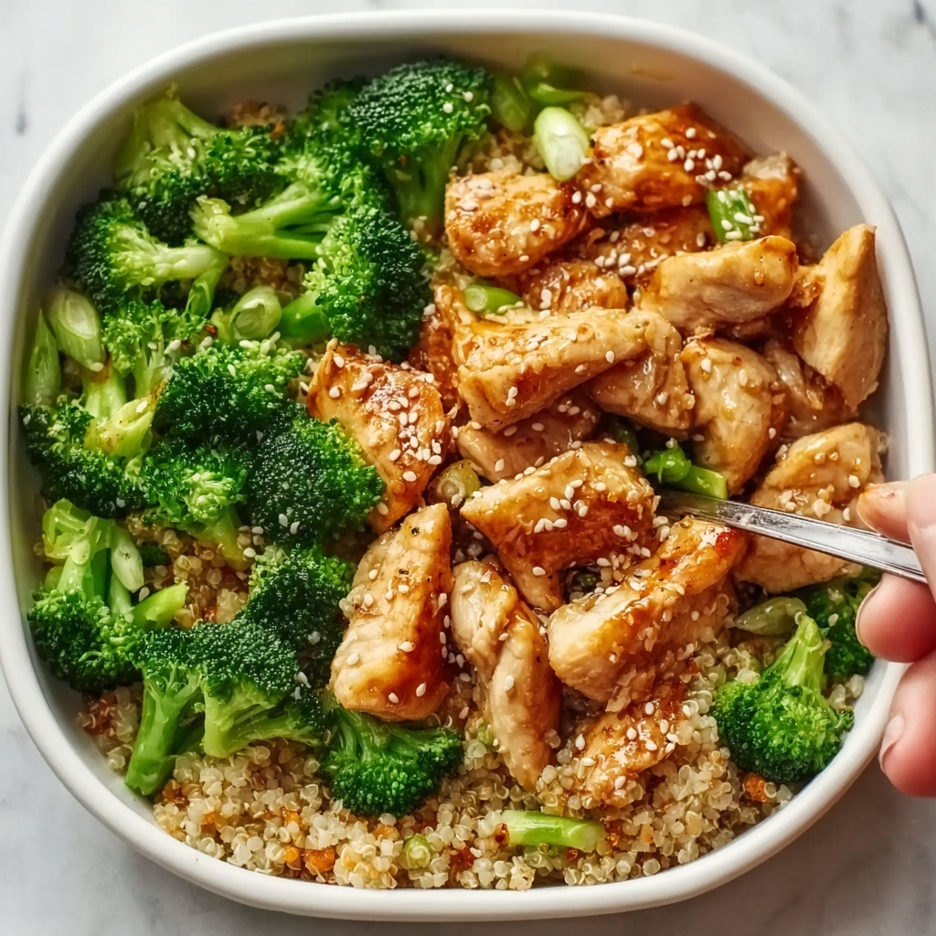 Teriyaki Chicken Skillet Casserole with Broccoli Recipe - Recipe Image